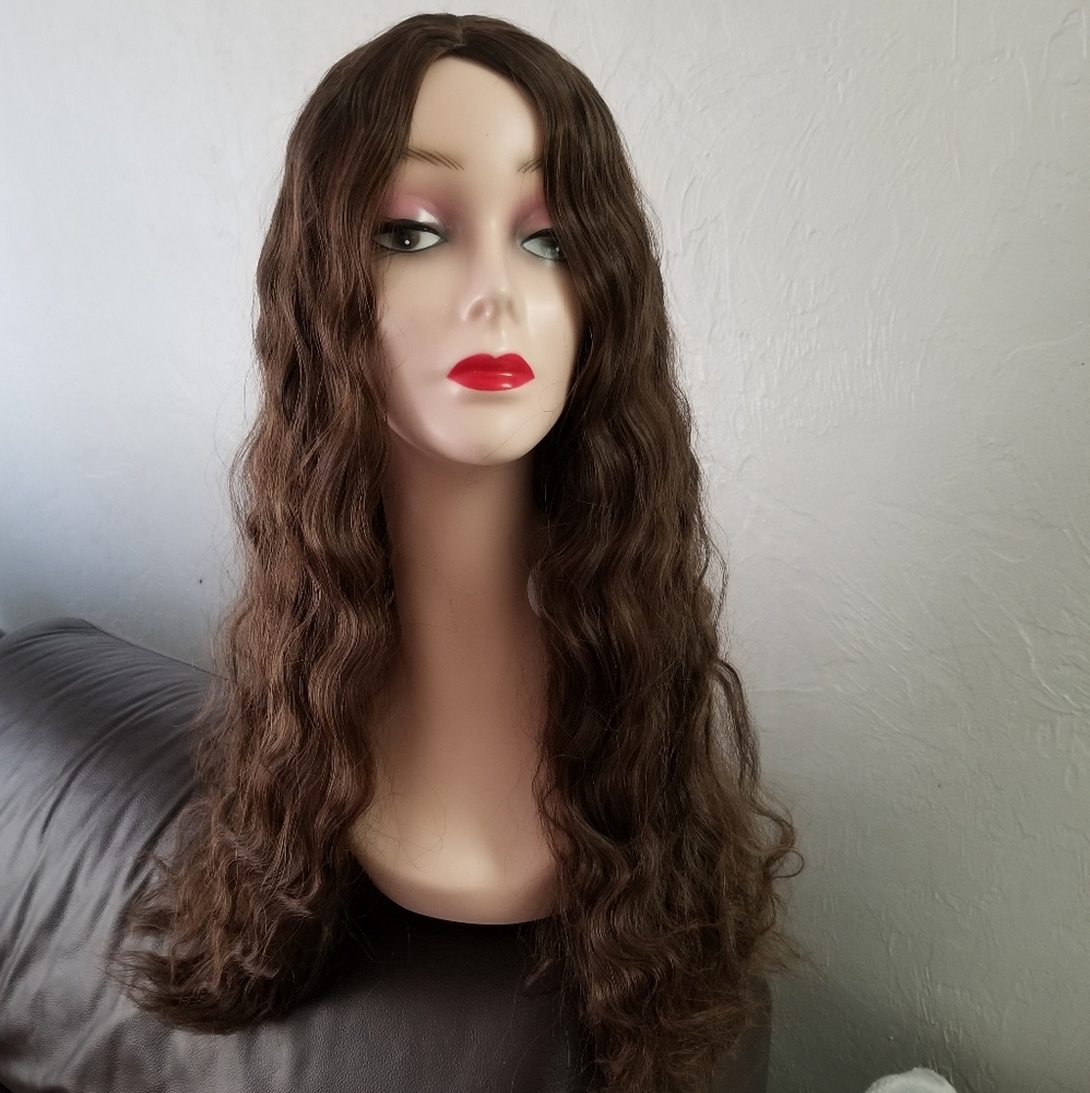 Gorgeous 26 inches Curly Wavy Wig